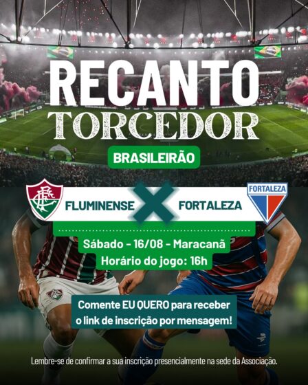 Próximo Recanto Torcedor Confirmado!