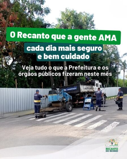 Região mais segura e bem cuidada? Temos!
